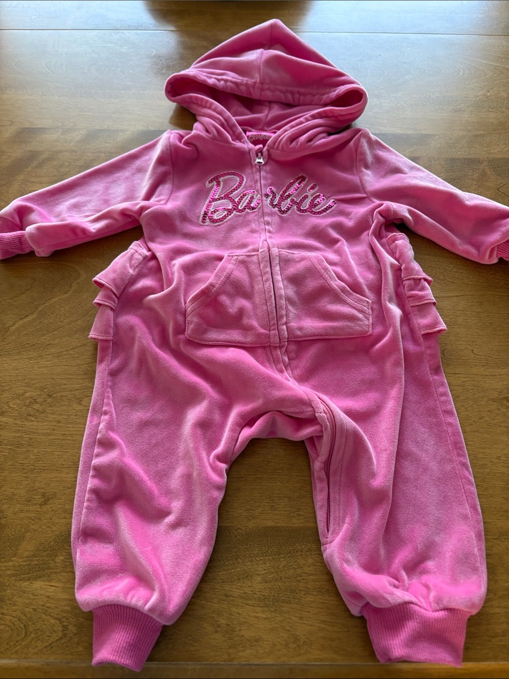 Hooded onesie